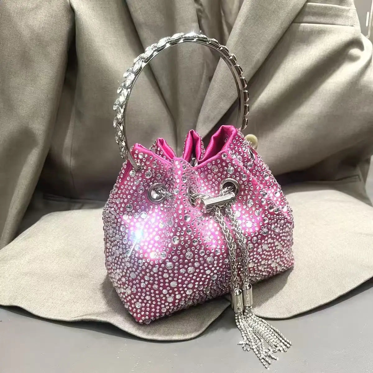 Crystal Rhinestones Clutch Bag – SGSP